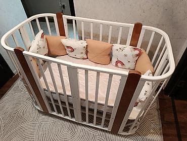 oglan sekli: Oğlan və qız üçün, Dördbucaq, Beşik, Dəst ilə, Matras ilə, Yellənmə mexanizmsiz — 3