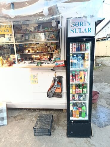 Biznes üçün program təminatı: Vitrin tipli içki soyuducusu - Şüşə qapılı, işıqlı vitrin: içkiləri — 1