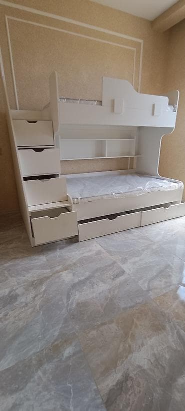 sisler: Oğlan və qız üçün, Yeni, Çarpayı, Matras ilə, Siyirməli, Laminat — 2