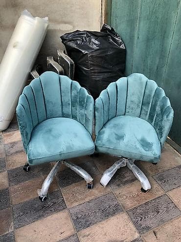 qaz balonlar: Salon üçün “Midye” dizaynlı kreslolar Manikür kreslosu sifarişlə — 2