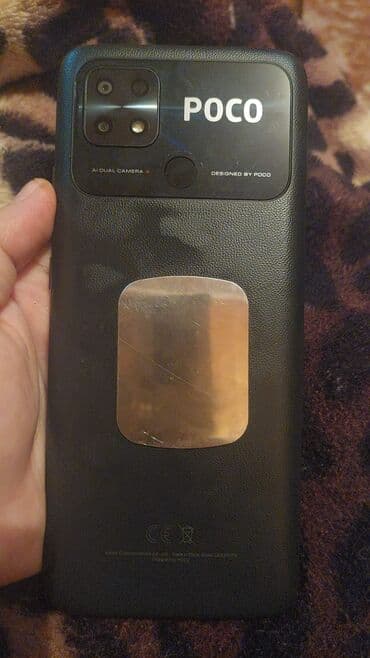 redmi 15 pro max qiymeti: Poco C40, rəng - Qara, Barmaq izi — 2