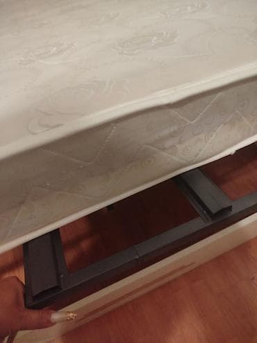 Двуспальная кровать, С подъемным механизмом, С матрасом, Без выдвижных ящиков — 4