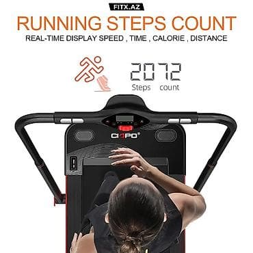 qaci: CIAPO qaçış trenajoru - Qaçış səthi: 430 x 1000 mm – evdə rahat qaçış — 8