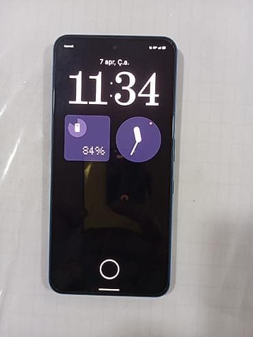 telefon tank 2: Nothing Phone (2a) – Mavi rəng - 6.7" AMOLED displey, nazik — 3