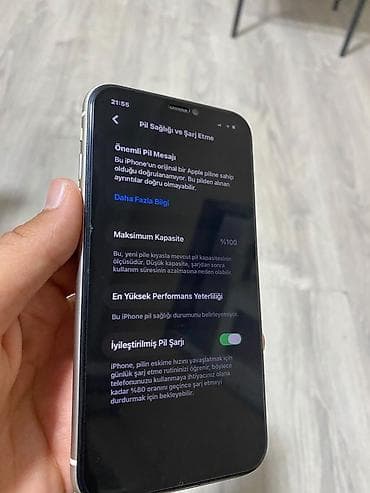 iphone 13 qutusu: IPhone 11, 128 GB, Ağ, Face ID — 5