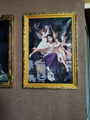 qiriq ekran sekilleri: Resm,ketan,akril,60/70 — 1