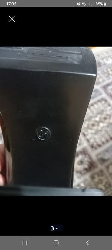 rezin bot: Ölçü: 36.5, rəng - Qara, İşlənmiş — 9