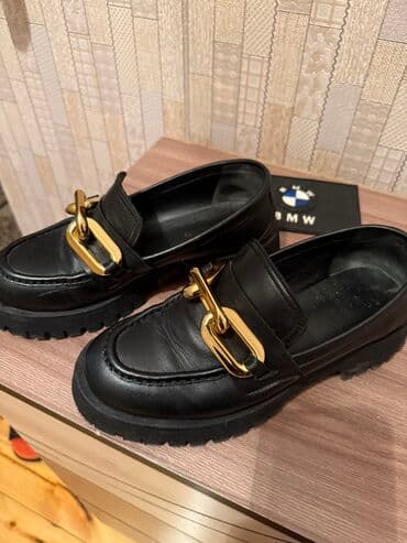 qara mokasinlər: Derimod, Ölçü: 38, rəng - Qara, Yeni — 2