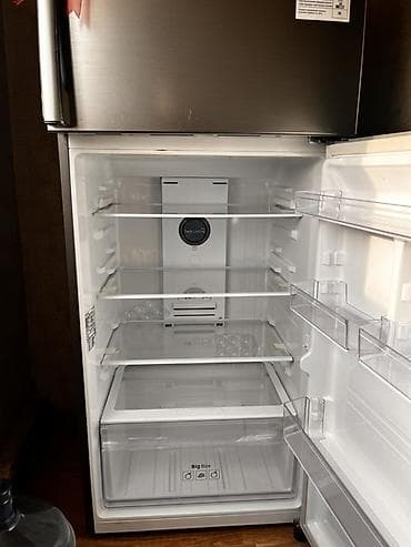 kombayn satisi: 2 qapılı Samsung Soyuducu Satılır, rəng - Gümüşü — 3