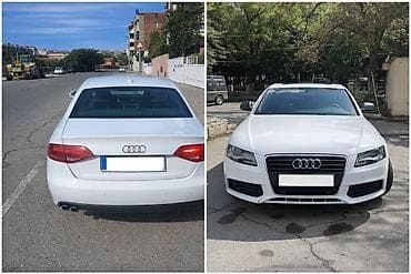 Audi A4 – ağ rəngli sedan Xüsusiyyətlər: - Korpus: 4 qapılı sedan, ağ