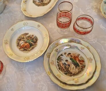 фольксваген поло седан 1 6: Обеденный набор, Фарфор, 6 персон, Германия — 13