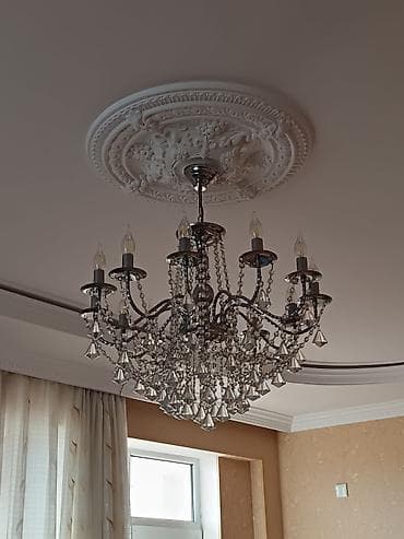 ağ işıq: Çılçıraq, 8 lampa, Metal — 3