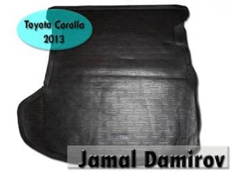 рейлинги на авто: Toyota corolla 2013 üçün baqaj örtüyü. Багажный коврик для toyota — 1