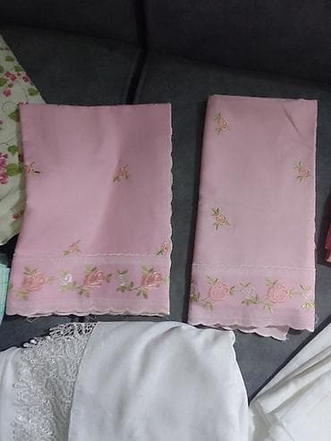 Вазы: Məişət tekstili dəsti - 1 ədəd iri ölçülü ağ frotte dəsmal - 2 ədəd — 10