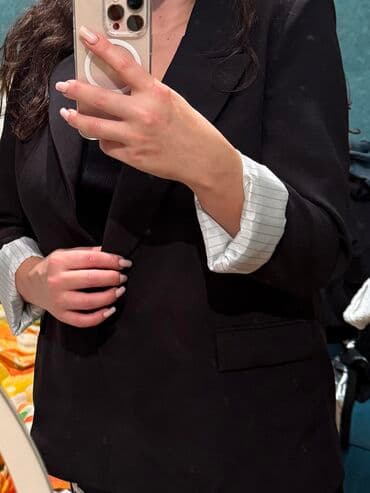 kişi ucun klassik qara kostyum: Pencək, M — 5