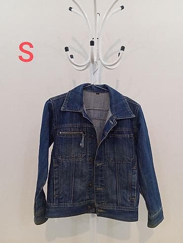 Məhsul: Cins gödəkçə - Ölçü: S (şəkildə göstərilib) - Material: Denim