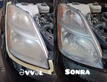 Yük daşımaları: Xidmət;hər növ faralarin buxarla təmizlənməsi.1 il zəmanət.cütü 30 — 6