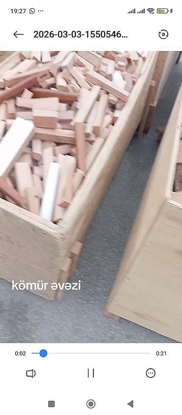 qaz pecler: Mebel istehsalından qalan odun qırıntıları – “kömür əvəzi” - Təbii — 2