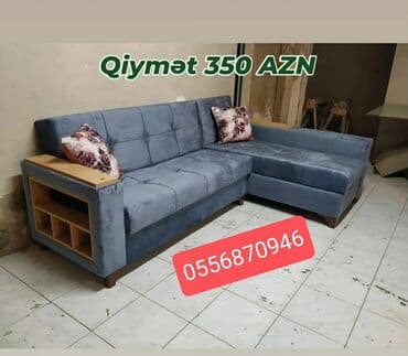 divan krovat: Künc divan, Yeni, Açılan, Bazalı, Parça, Şəhərdaxili pulsuz çatdırılma — 4