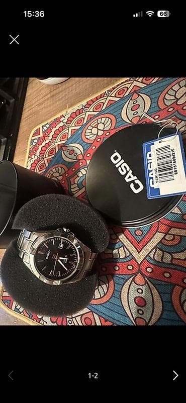 kredit saatlar: Qol saatı, Casio, rəng - Qara — 2