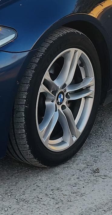 bmw e60 m: BMW orijinal yüngül lehimli disklər və təkər komplekti f10 -nun — 2