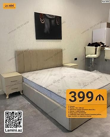 Məhsul: Açılan mexanizmlı çarpayı + hədiyyə matras - Ölçü: 160 × 200 lalafo.az -da Məhsul: Açılan mexanizmlı çarpayı + hədiyyə matras - Ölçü: 160 × 200