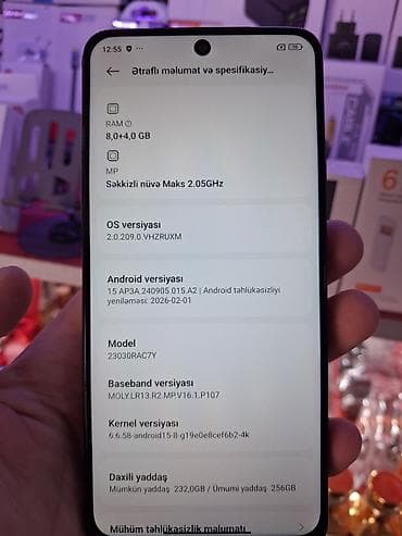 xiaomi 15 t: Redmi Note 12S, 256 GB, rəng - Qara, İki sim kartlı — 3