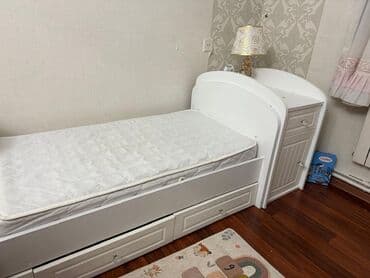 uşaq boyaları: Oğlan və qız üçün, Təknəfərlik çarpayı, Tumba — 2