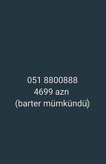 Nömrə: ( 051 ) ( 8800888 )