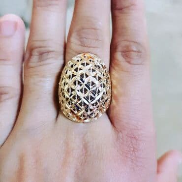 qedimi uzukler: Toy, Üzük, Sarı qızıl, 585 Əyar, Qaşsız — 1