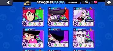 dini şekiller: Brawl Stars hesabı – yüksək səviyyəli və zəngin kontentli - Kupa — 3