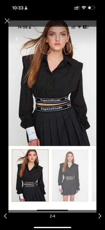 Toy paltarları və aksesuarları: Sagaza koynek S/M olcu — 3