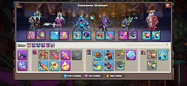 sultan: Clash of Clans hesabı – inkişaf etmiş profil və zəngin kolleksiya - — 6