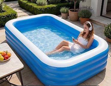 bas gitara: 🌊 Elektron Nasos HƏDİYYƏ! 🎁 INTEX Şişmə Hovuz – Yay üçün ideal seçim! — 1