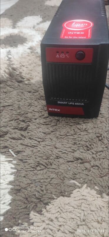 videokartlar: Yupies intex batareyasi yoxdu tek ozudu ozu iwlek veziyyetdedi 650 vt — 2