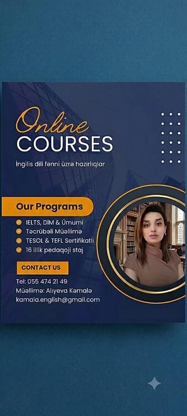 azeri ingilis: Xarici dil kursu, İngilis dili, IELTS/TOEFL — 1