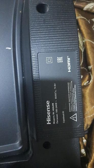 battery pack: Televizor Hisense 40" — 3