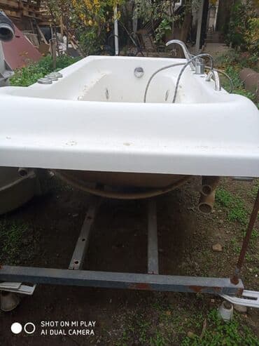 Çanaq üçün kranlar: Normal vəziyyətdə hamam vannası satılır.problensuzdi.endirim olar — 4
