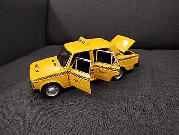 Model avtomobil – Lada taksi (klassik “Жигули” stili) - Material — 4