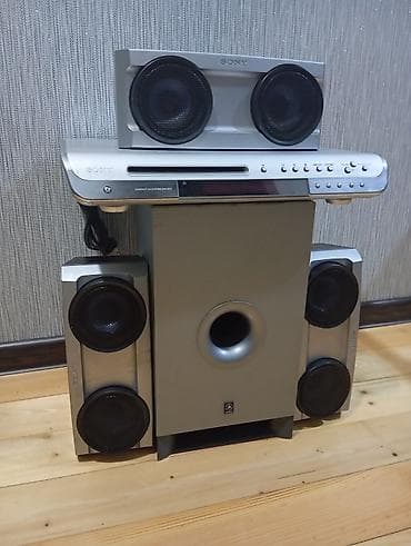 samsung kohnə model: Ev kinoteatrı komplekti Qiymət sondur. Üst blok: Sony DVD receiver — 2