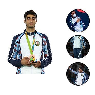 idman forma: Azərbaycan dəsti ( şalvar+ gödəkcə) XS,S,M,L,XL,XXL,XXXL ölçüler 🪪 — 1