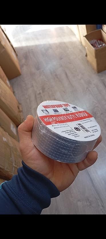 boru: Məhsul: Suya davamlı butil kauçuk yapışqan lent Təsvir: - Yüksək — 2