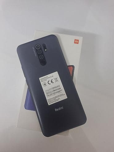 Redmi 9, 64 GB, rəng - Boz, İki sim kartlı