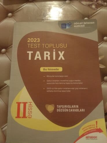 8 ci sinif riyaziyyat test toplusu pdf: Azərbaycan dili Testlər 11-ci sinif, DİM, 2-ci hissə, 2023 il — 6