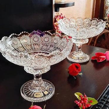 qab desdi: Tom 2 eded boyuk konfet qabi. 21 sm diametri. 1 ededi 120 azn — 1