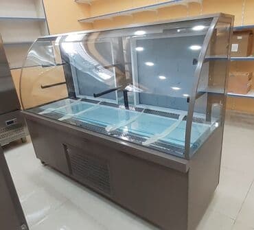doşeme: Soyuducu Vitrin 1.80 x 60 Ölçüsunde Tezedir İstifade Olunmuyubdur — 1