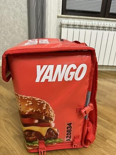 Оборудование для магазинов: YANGO yemək çatdırılması üçün termo çanta (kuryer çantası) - Brend — 2