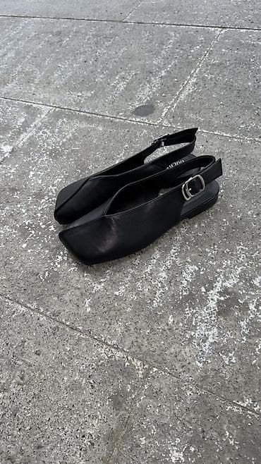 Boldini qadın ayaqqabısı – kəmərli slingback balet/pumps - Dizayn: Ucu — 7