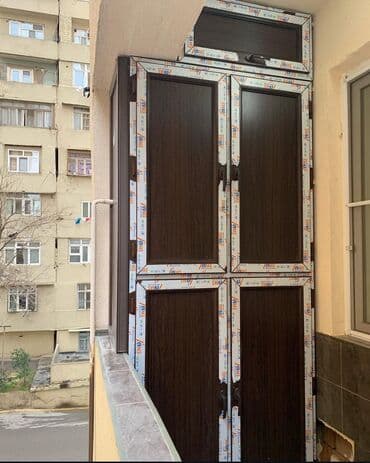 taxta qapi sekilleri: Plastik şkaflar(dolablar) balkonabloka, ev üçün ən yaxşı seçimdir — 11