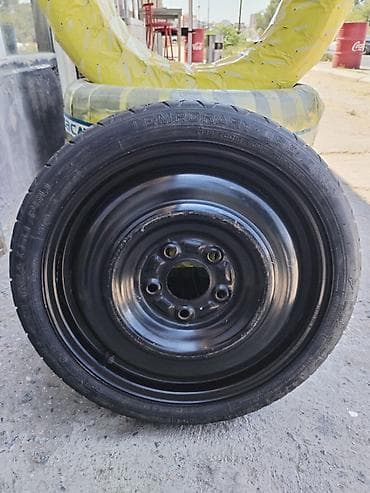 4 teker: Ehtiyat disk teker. 125/70r16 dunlop — 1